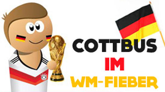 So feierte Cottbus den WM-Sieg